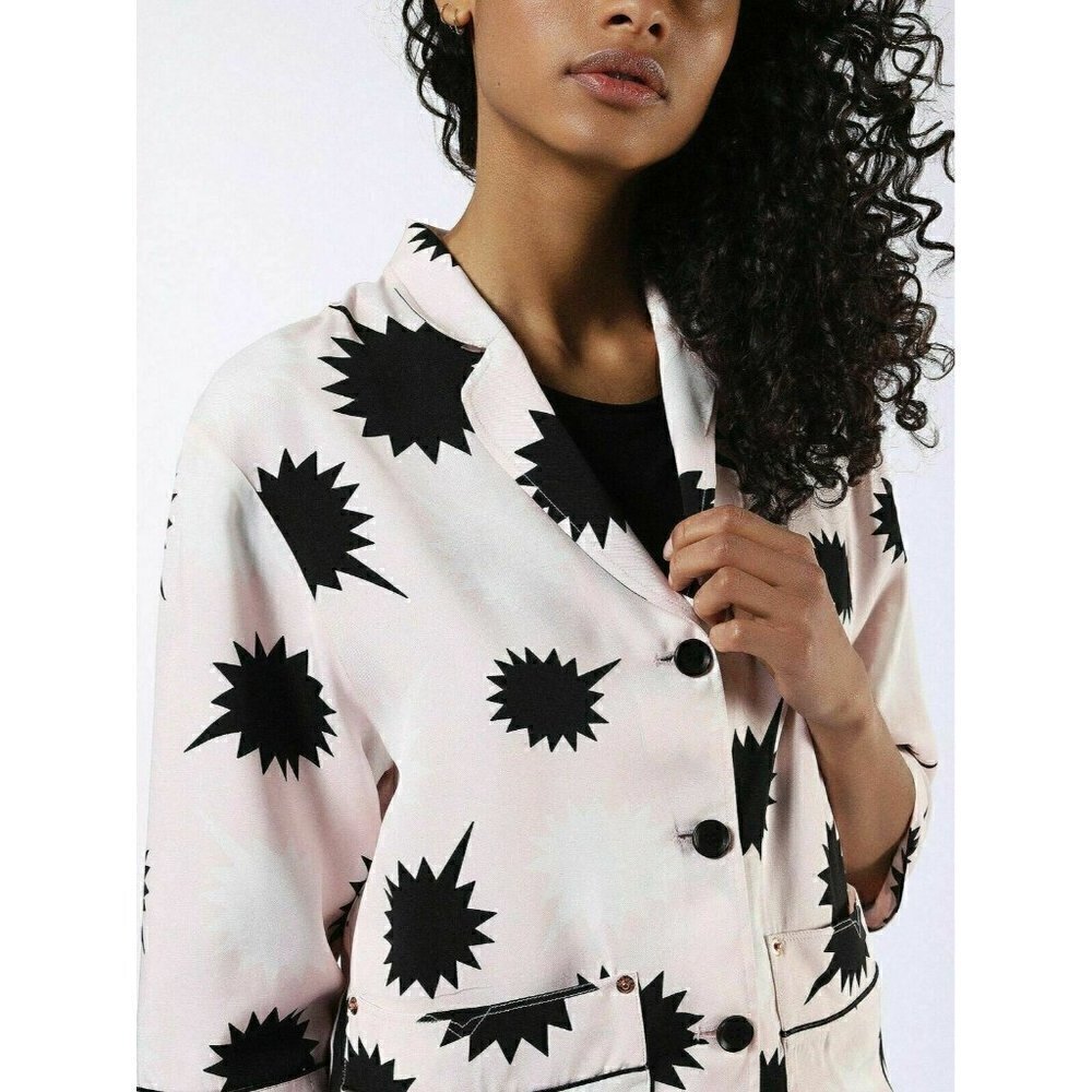 DIESEL Women's Pink G- sleep Jacket Size Small $29 - Picture 2 of 7